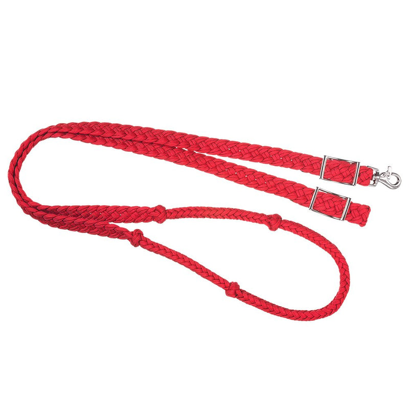 Knotted Cord Barrel Reins
