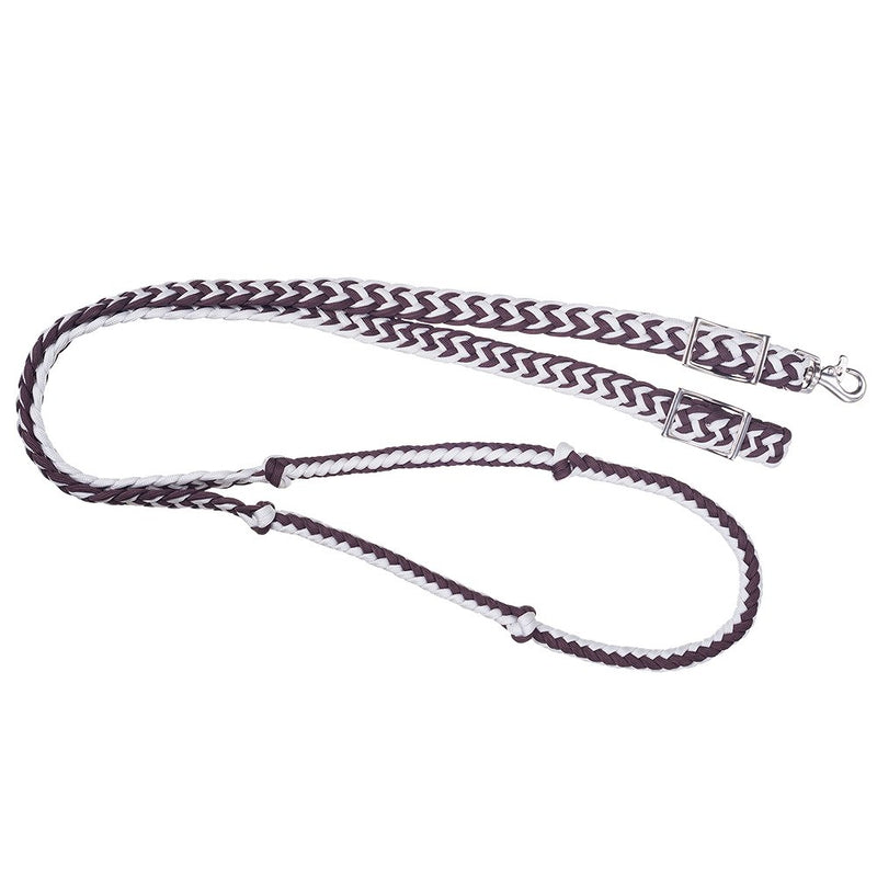 Knotted Cord Barrel Reins