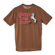 Men wboy Pro Shop Brown Tee
