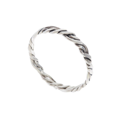 Wallace Braided Silver Ring