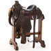 Used 14in 7/8 Breed Floral Team Roper