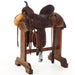 Used 16in Roughout with Buckstitch Barrel Saddle
