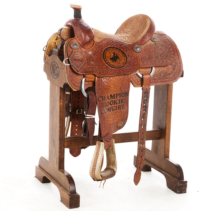 Used 14in NTHSRA Trophy Calf Roper