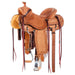 15in Barbwire Tooled Rancher Saddle