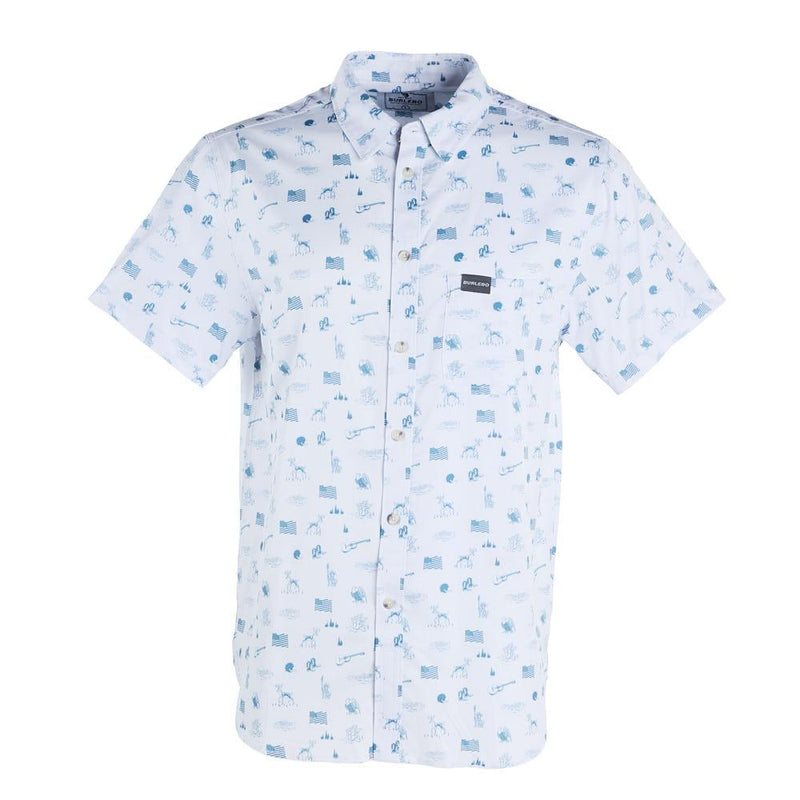America The Great Performance Button Up