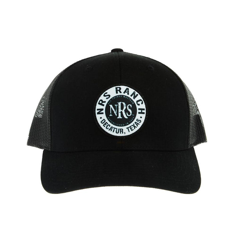 Black Round Logo Cap