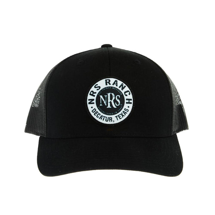 Black Round Logo Cap