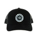 Black Round Logo Cap