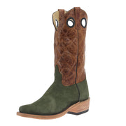 Men`s Ride Ready Moss Nubuck Poseidon Vamp 13in Caramel Diamond Top