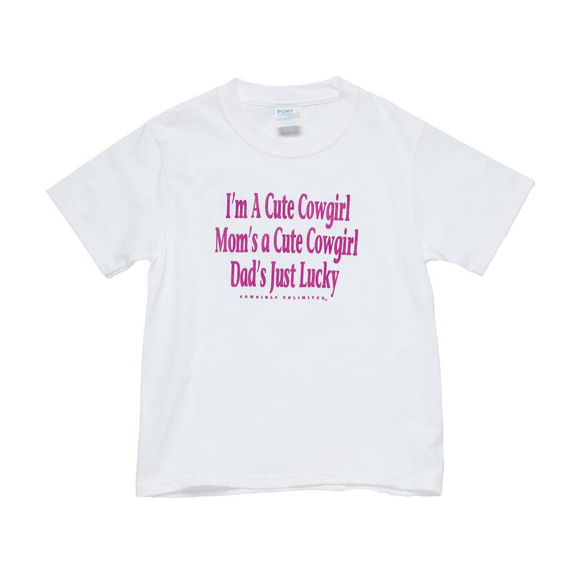 Girls Dads Lucky Tee