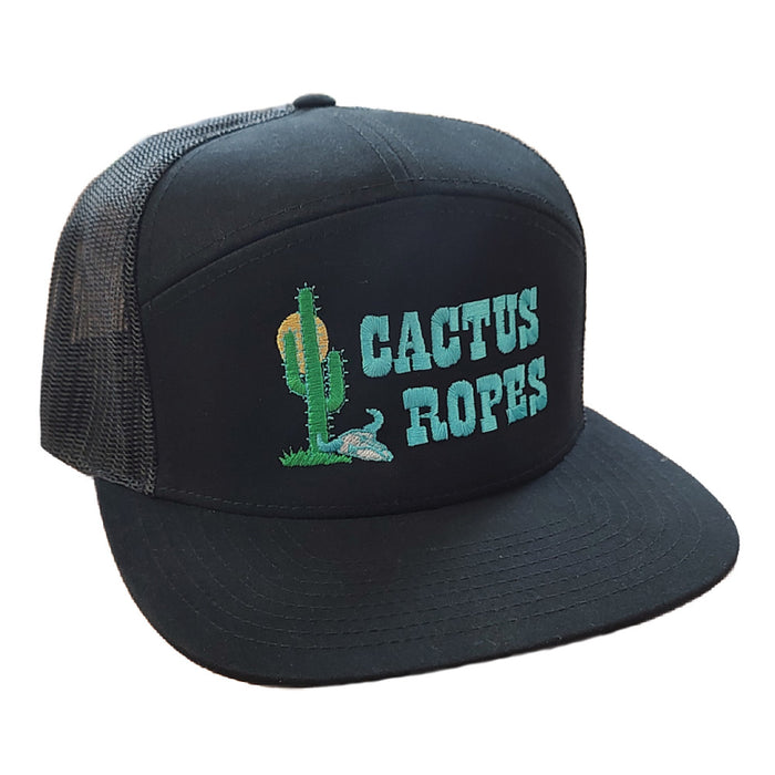 Black OG Logo Mesh Snapback