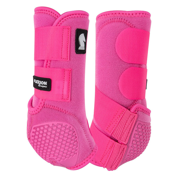Hot Pink Hind Flexion By Legacy Splint Boots