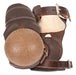 Chocolate Pro Skid Boots with Buckles