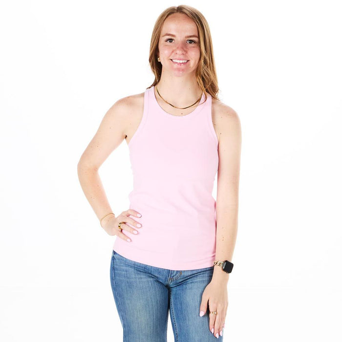 Horsewoman Light Pink Tank