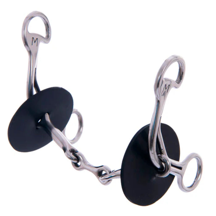 Smooth Dog Bone Short Gag Bit