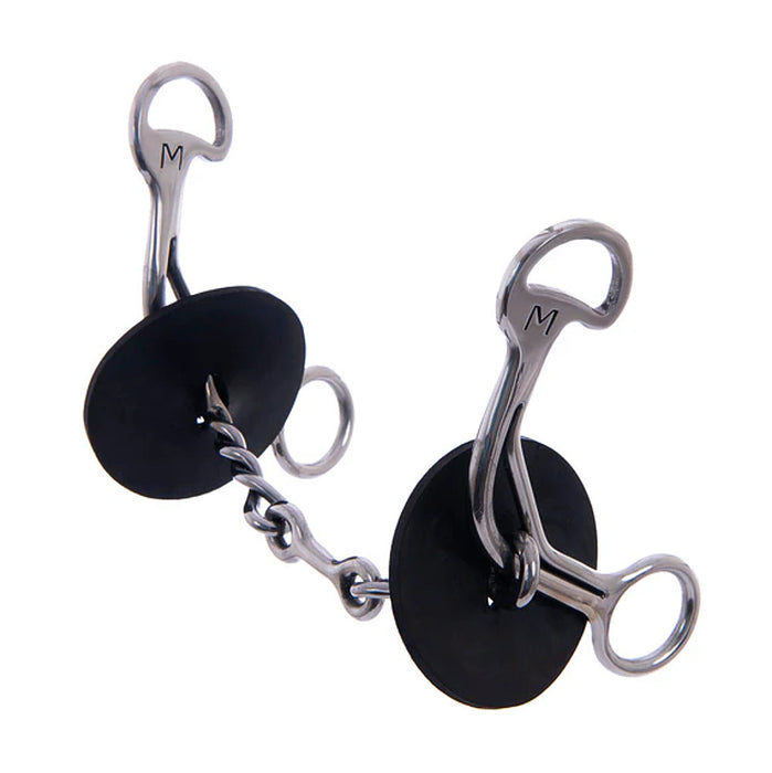 Twisted Wire Dog Bone Short Gag Bit