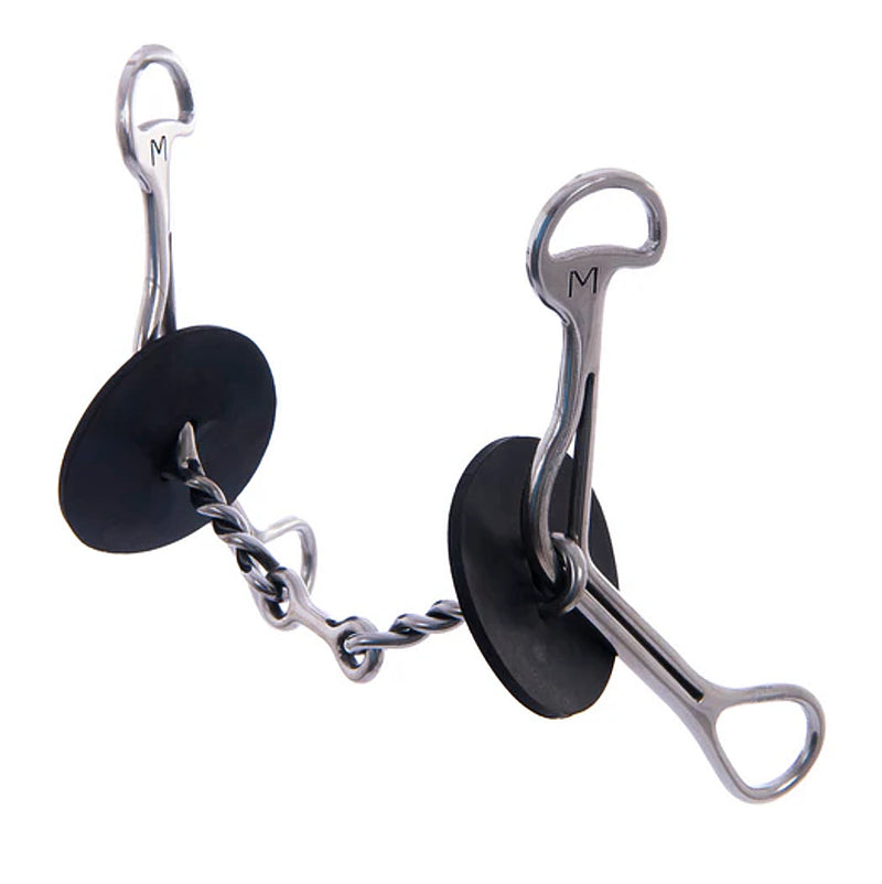 Twisted Wire Dog Bone Medium Gag Bit