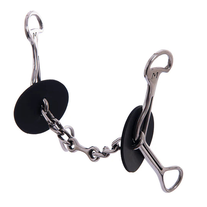Chain Dog Bone Medium Gag Bit