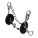 Swing Top Chain Dog Bone Medium Gag Bit