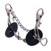 Swing Top Twisted Wire Dog Bone Short Gag Bit