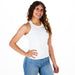 Horsewoman White Tank