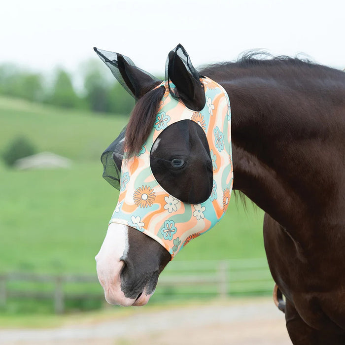 Coolcore Cooling Retro Flower Fly Mask