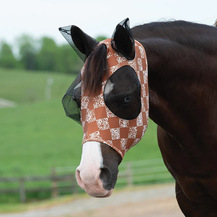 Coolcoor Cooling Checkerboard Fly Mask