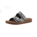 Women's Lets Be Real Black Rhinestones Sandal