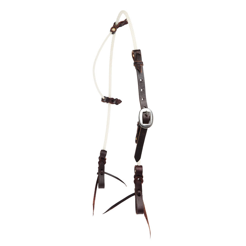 Leather/Rope Slide Ear Headstall