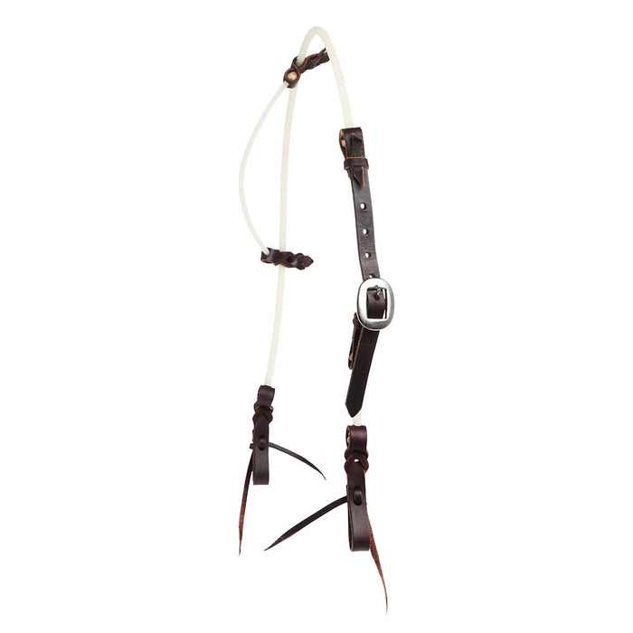 Leather/Rope Slide Ear Headstall