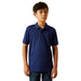 Boys Blue Depth Tek Polo