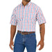 Mens George Strait Blue/Red Shirt