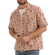 Mens Orange Coconut Cowboy Shirt