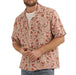 Mens Orange Coconut Cowboy Shirt
