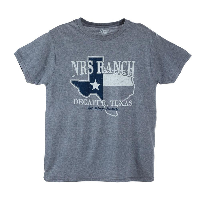 NRS Ranch Lone Star Texas Grey T-Shirt