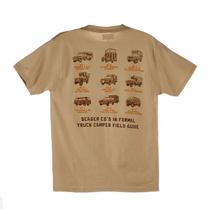 Men's Cream Informal Truck Guide T-Shirt
