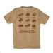 Men's Cream Informal Truck Guide T-Shirt
