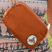 Copper Polyester Belt Bag