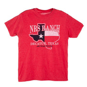 NRS Ranch Lone Star Texas Red Tee