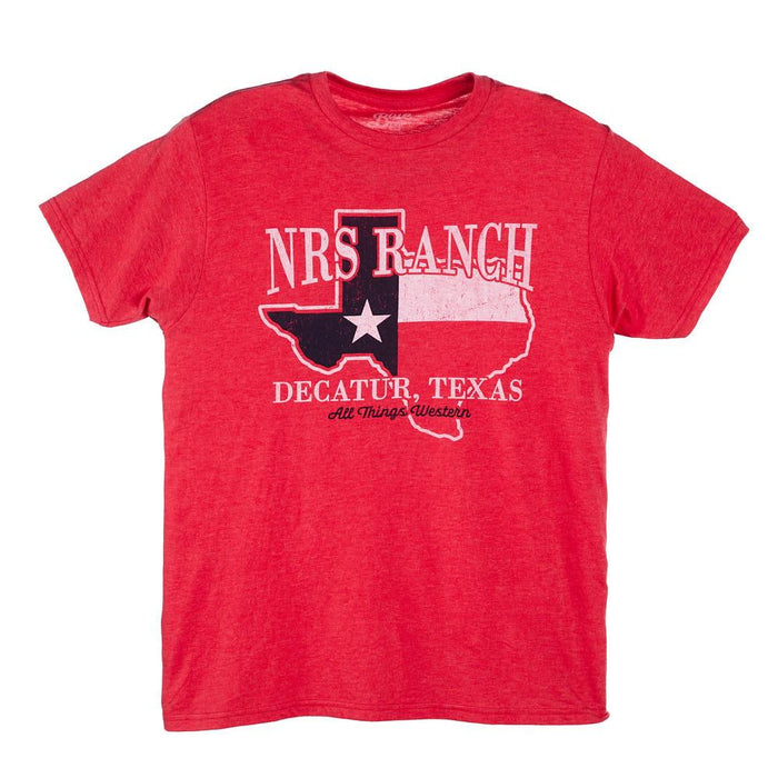 NRS Ranch Lone Star Texas Red Tee