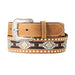 Men's Brown 1 7/8 Inch Southwestern Belt