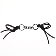 Black Nylon Rope Curb