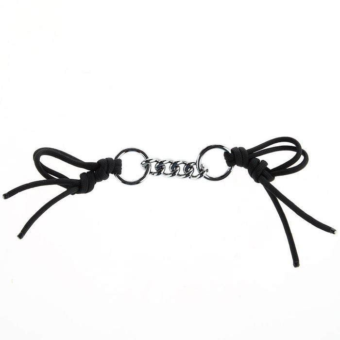 Black Nylon Rope Curb