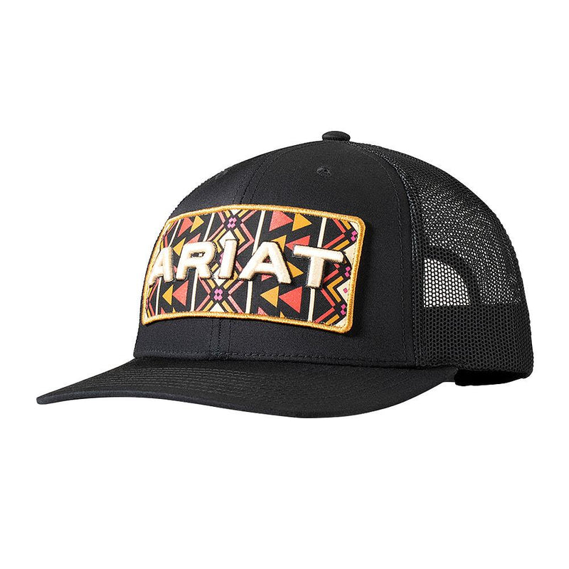 Southwest Print Patch Black Cap