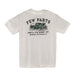 Men's Vintage White Few Parts Short Sleeve Tee Shirt