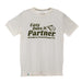 Men's Easy Does It Vintage White Tee