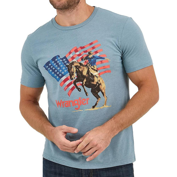 Men's Flag with Cowboy Tee