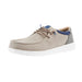 Mens Doeskin Paul Washed Nylon Casual Shoe