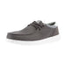 Mens Grantie Grey Paul Washed Nylon Casual Shoe