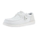 Mens Grey Wally Funk Warped Geo Casual Shoe